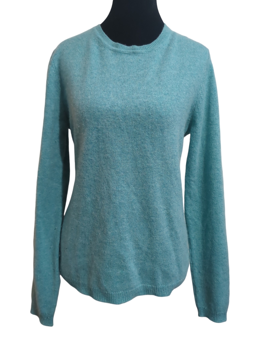 Ellen Tracy Seafoam Crewneck Sweater